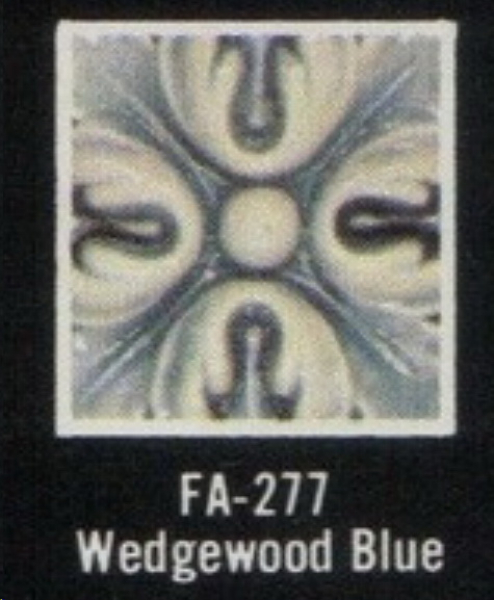 FA-277 – Wedgwood Blue – Fired Antique Underglaze von DUNCAN – 29.5 ml – Kegel 06 bis 6 = 1.015 bis 1.230 °C – Altbestand – DISC