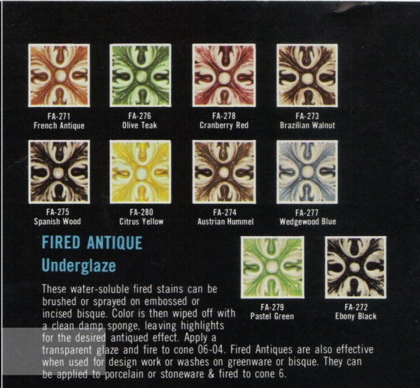 FA-278 – Cranberry Red – Fired Antique Underglaze von DUNCAN – 29.5 ml – Kegel 06 bis 6 = 1.015 bis 1.230 °C – Altbestand – DISC