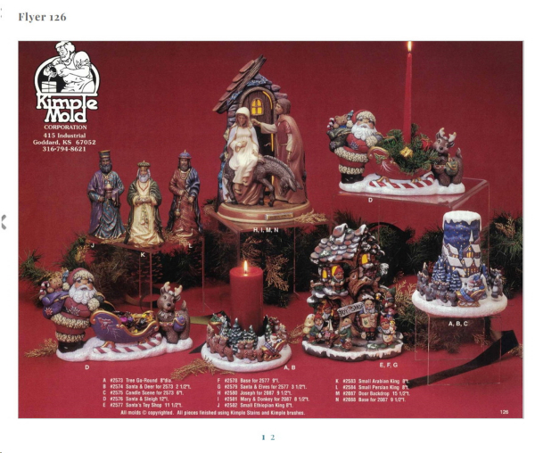 Flyer 126 von KIMPLE / CPI  – mit Malanleitung – Gießformen zum Teil lieferbar – bitte Verfügbarkeit und Preise anfragen -
