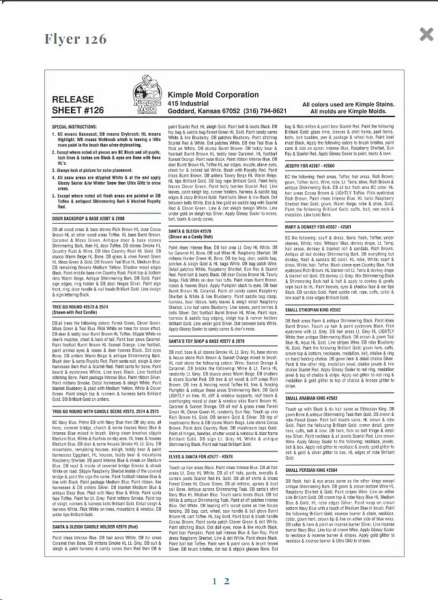 Flyer 126 von KIMPLE / CPI  – mit Malanleitung – Gießformen zum Teil lieferbar – bitte Verfügbarkeit und Preise anfragen -