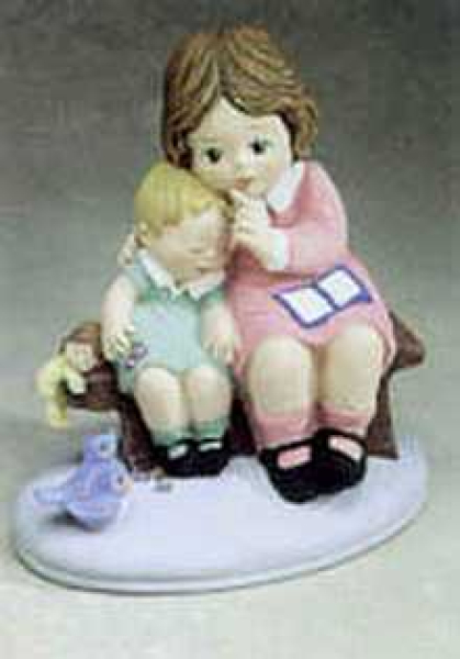 Geschwister – 15 cm hoch - Schrühware
