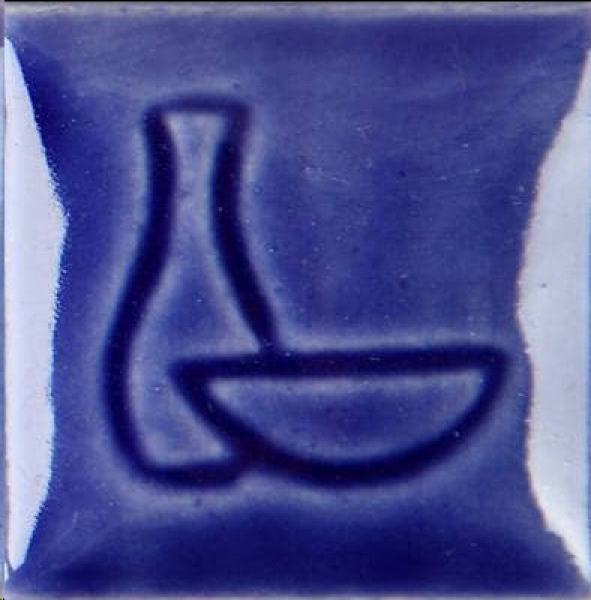 GL-634 – Royal Blue – Semiopaque Gloss – Gloss Glaze von DUNCAN - 118 ml – Kegel 06 bis 05 = 1.015 bis 1.045 °C – geschirrgeeignet