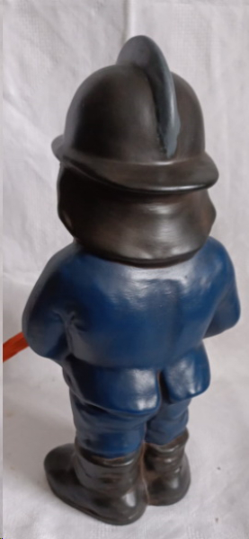 Feuerwehrmann – ohne Schlauch – 35 cm hoch - Schrühware