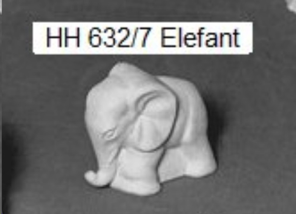 Gießform – neu – Elefant – 7 cm hoch – 9 cm lang – Made in Germany