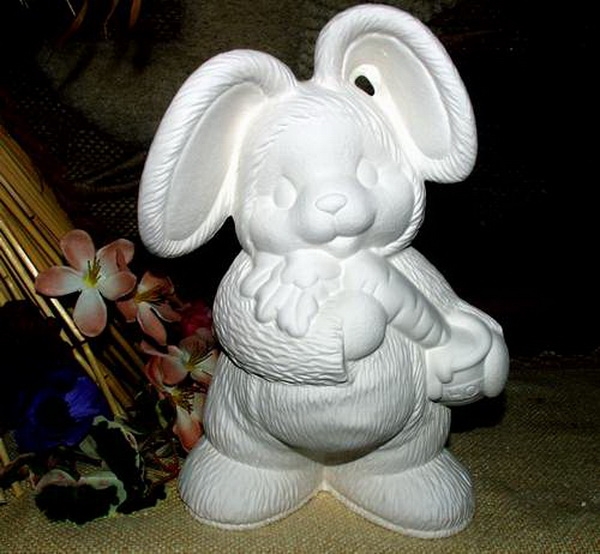 ClayMagic-Gießform - neu – Bunny Bear Boy – Teddyhasen-Junge – 22,5 cm hoch - USA