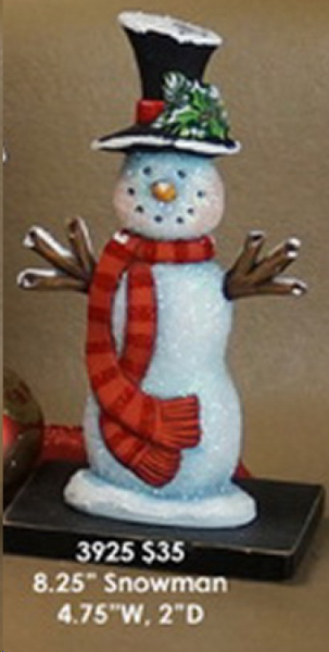 ClayMagic-Gießform - neu – 8.25" Snowman – Schneemann – 21 x 12,1 cm - USA