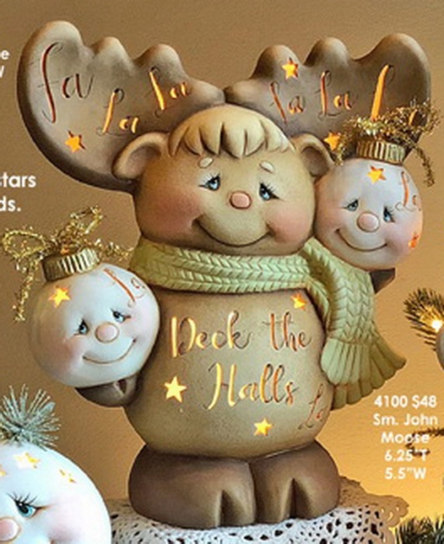 Clay-Magic-Gießform - neu – Jack the Moose – Elch Jack - 32 x 28 cm - USA