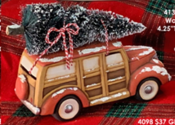 ClayMagic-Gießform - neu – Woodie – 10,7 x  x 25,4 cm - USA