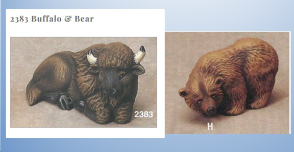 KIMPLE-Gießform - neu – Indianerkrippe: Pferd und Reh – bis 10 cm hoch  - USA