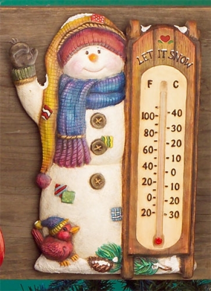 KIMPLE-Gießform - neu – Thermometer – Schneemann - USA