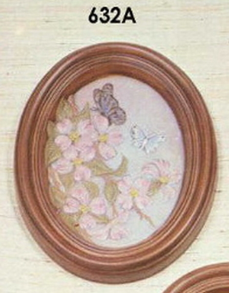 Wandbild – Frühling – 35 x 40 cm - Schrühware