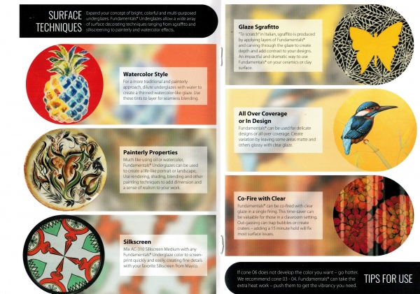 UG-046 – Bright Yellow – MAYCO - FUNDAMENTALS - Underglaze - 1.000 bis 1.305 °C - Cone 06 bis Cone 10 – 59 ml - Ersatz für DUNCAN CC-141