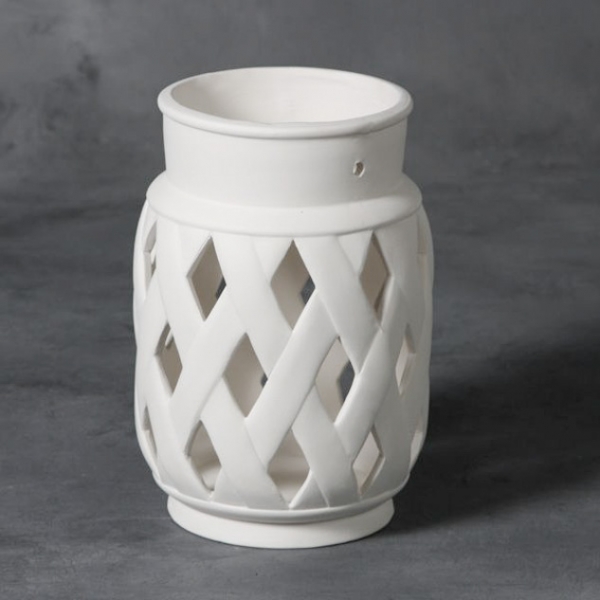 MAYCO-Gießform - neu – Woven Lantern – Laterne – Windlicht – 14 cm Durchmesser - 20,3 cm hoch – USA