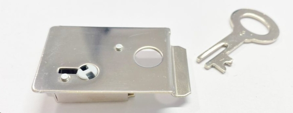 Spardosenschloss - Metall – 30 x 43 mm – für Lochdurchmesser 38,5-40 mm -  Keramikdicke max. 5 mm – mit Geldscheinloch – Beschreibung beachten! Spardosenschloss - Metall – 30 x 43 mm – für Lochdurchmesser 38,5-40 mm -  Keramikdicke max. 5 mm – mit Geldscheinloch – Beschreibung beachten!