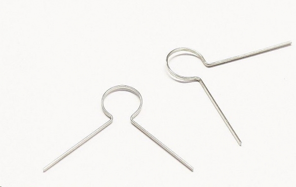 Drahtbügel für Kugeln und Ostereier – Öse 8 mm – silberfarben Drahtbügel für Kugeln und Ostereier – Öse 8 mm – silberfarben