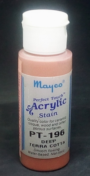 PT-196 – Deep Terra Cotta – Perfect Touch Acrylics – 59 ml - Acryl-Farbe von MAYCO - Altestand