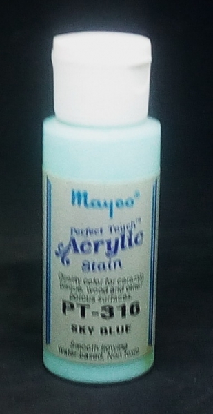 PT-316 – Sky Blue - Perfect Touch Acrylics – 59 ml - Acryl-Farbe von MAYCO - Altbestand