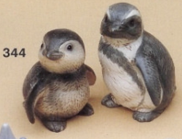 Pinguine im 2er-Set – bis 10 cm hoch – Schrühware