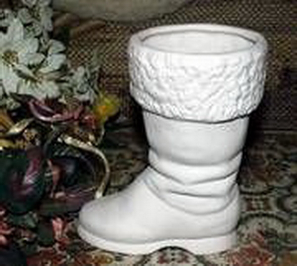 Nikolausstiefel – 16,5 cm hoch – Schrühware