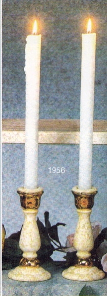 SCIOTO-Gießform - neu – Kerzenhalter im 2er-Set – je 15 cm hoch - USA