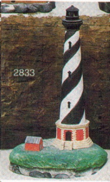 SCIOTO-Gießform - neu – Leuchtturm - Cape Hatteras Lighthouse - 24 cm hoch - USA