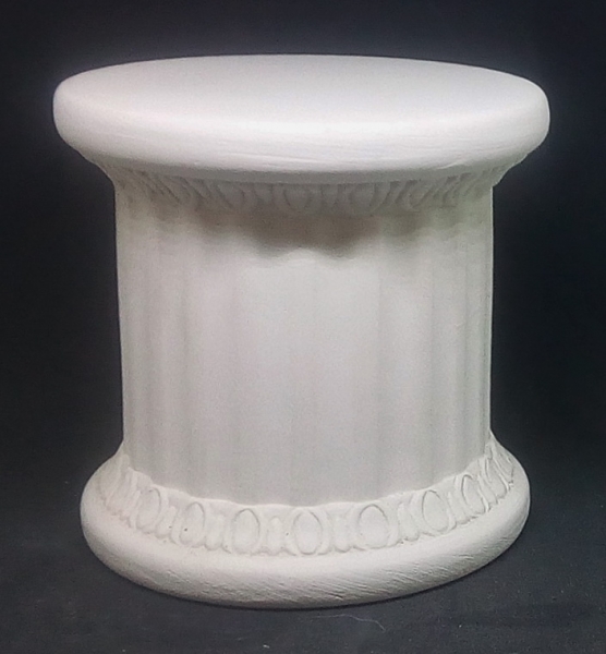 Säule als Dose – 10,3 cm hoch – Schrühware