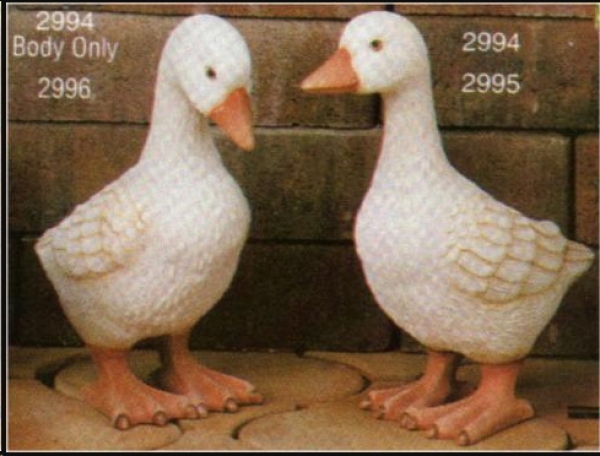 SCIOTO-Gießform - neu – kleine Gans – nur Körper, ohne Kopf – USA