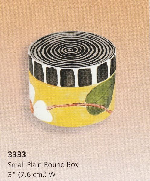 SCIOTO-Gießform - neu – Large Plain Round Box – 11,43 cm breit – USA