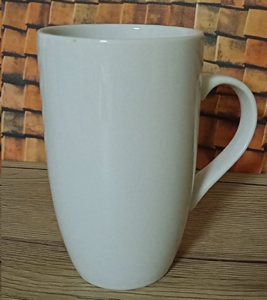 Keramik-Becher / Tasse zum Selbstgestalten - Füllmenge 300 ml - 12 cm hoch, 7 cm Ø oben Keramik-Becher / Tasse zum Selbstgestalten - Füllmenge 300 ml - 12 cm hoch, 7 cm Ø oben