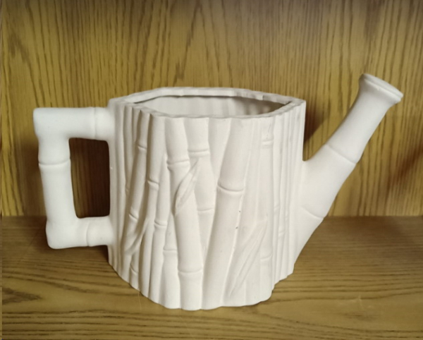 Bambus-Kanne – 19 x 32 cm – Schrühware