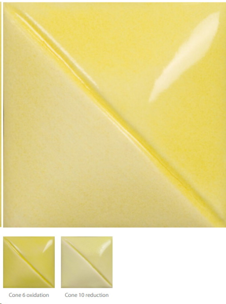 UG-222 – Soft Yellow  – MAYCO - FUNDAMENTALS - Underglaze - 1.000 bis 1.305 °C - Cone 06 bis Cone 10 – 472 ml