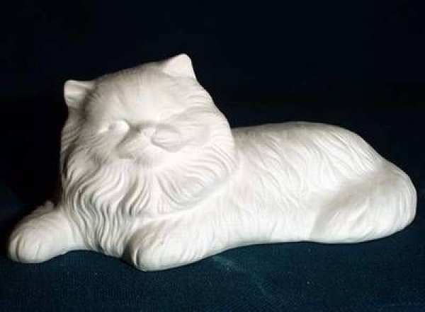 liegende Katze – Schrühware
