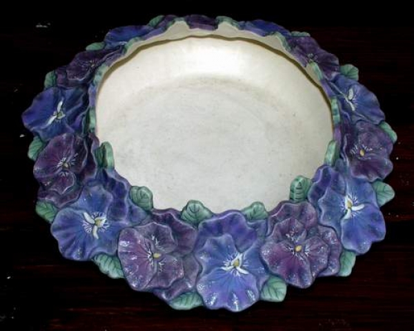 Sonnenblumen – Schale – 32 cm Durchmesser – Schrühware