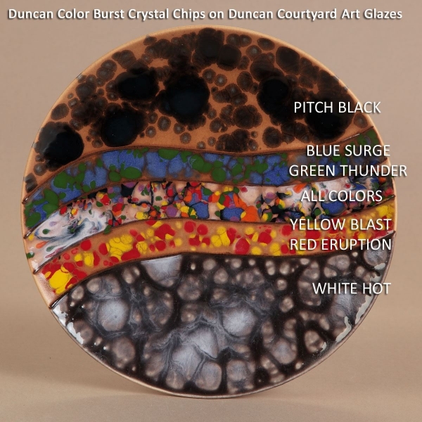 CR-881 – Purple Blaze – Color Burst Crystal Chips von DUNCAN – 2 oz – 56 g