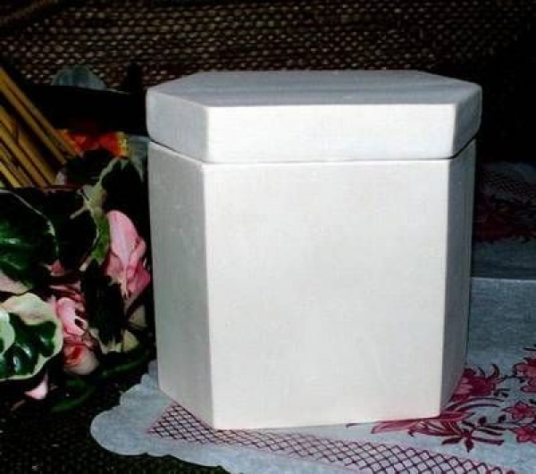 Teedosen im 3er-Set - je 12 cm hoch - Schrühware
