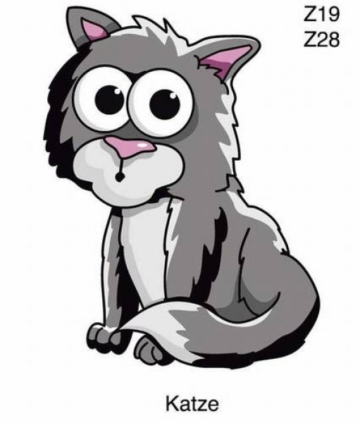 Decal - Katze - 5 cm