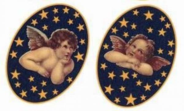 Decal - Celestial Angels - 3,75 x 5 cm 2er-Satz