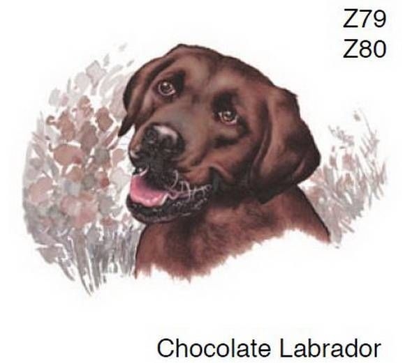 Keramik-Tasse - Becher mit Wunschname – Motiv: 1 x brauner Labrador / Chocolate Labrador