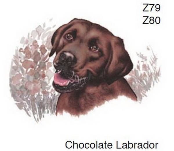 Keramik-Tasse  - Becher mit Wunschname – Motiv: 1 x brauner Labrador / Chocolate Labrador