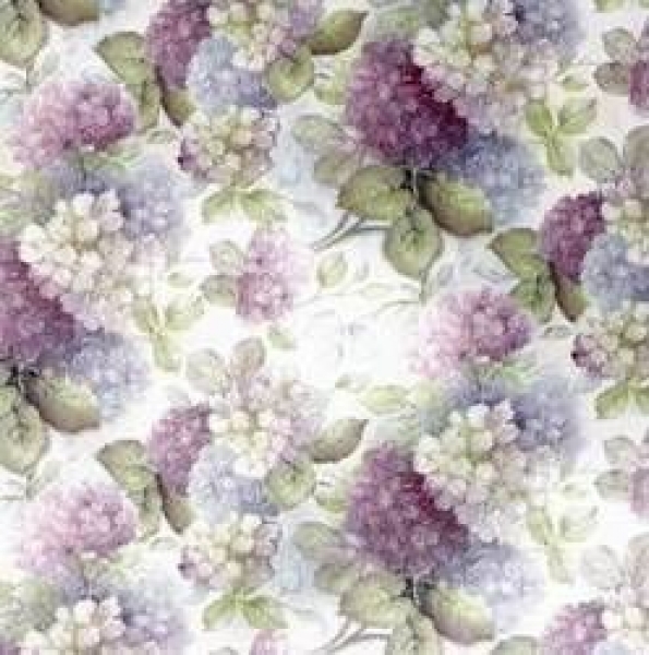 Decal - Hydrangea Chintz