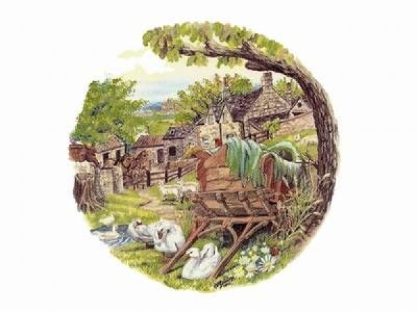 Decal - FARMYARD SCENES - Schwäne – 50mm - DISC