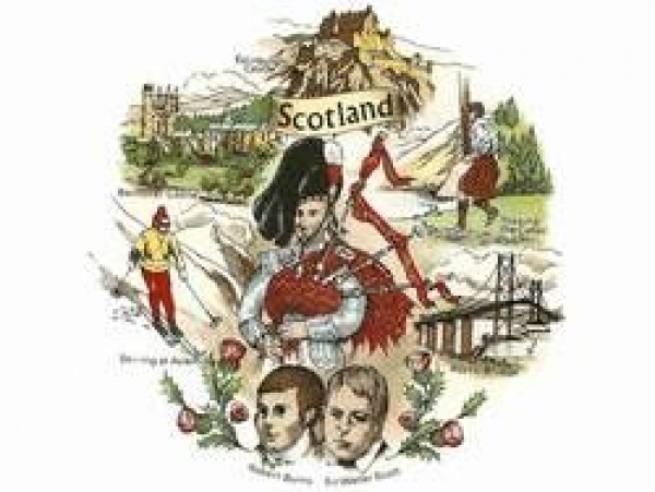Decal - SCOTLAND – 60 mm