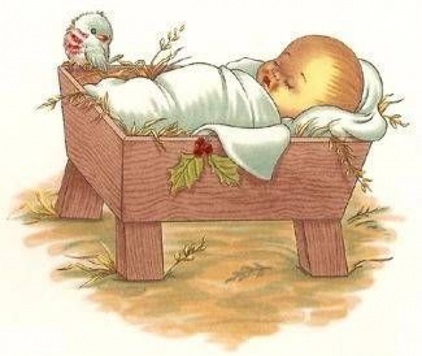 Decal - Christ is born - 65 MM