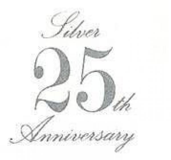 Decal - SILVER 25TH ANNIV D