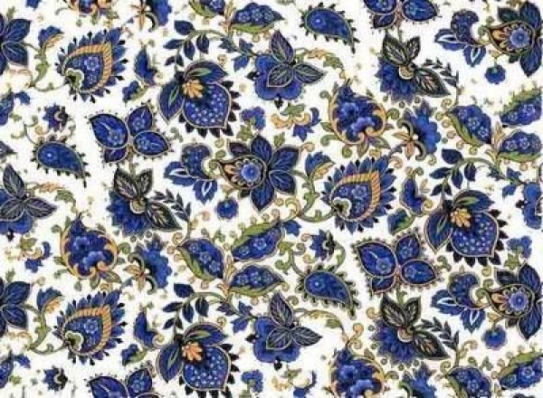 Decal - Paisley Blue Chintz
