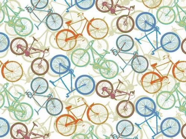 Decal - Bikes - CHINTZ - ca. 50 x 70 cm