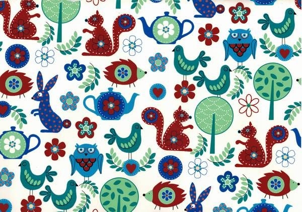 Decal – PATCHWORK FOREST - Chintz