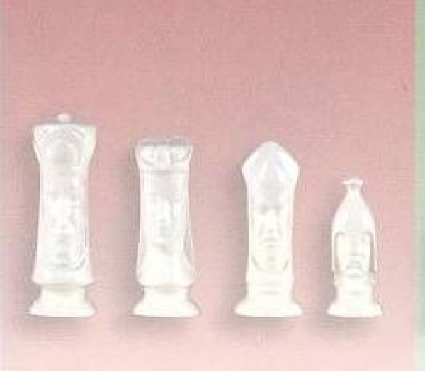 DUNCAN–Gießformen-Satz – neu – Schachfiguren – 9-teilig – 8,9 – 10,5 cm hoch