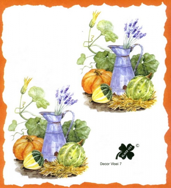 10 Bögen je 17 x 37,5 cm - VLOEI-Dekormotiv 07 - Provence