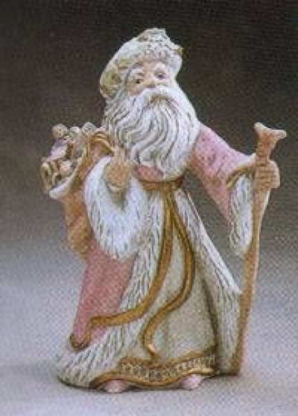 Antique German Santa - Deutscher Santa – 27 cm hoch - Schrühware